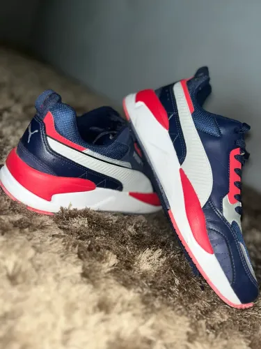 Puma x-ray square 2 azul marinho