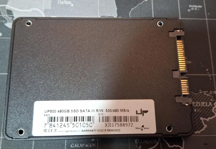 SSD Interno UP Gamer UP500 480GB Preto SATA " 2.5