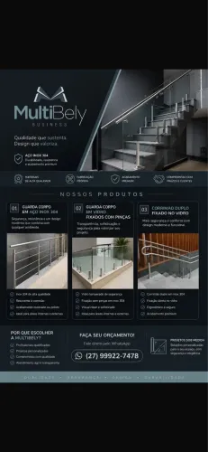 Fabricacao de produtos em aço inox