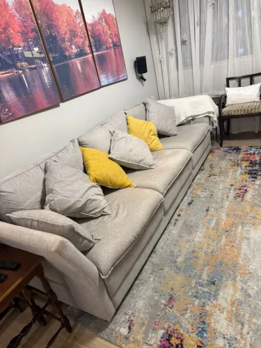 Sofá 4 lugares seminovo em excelente estado