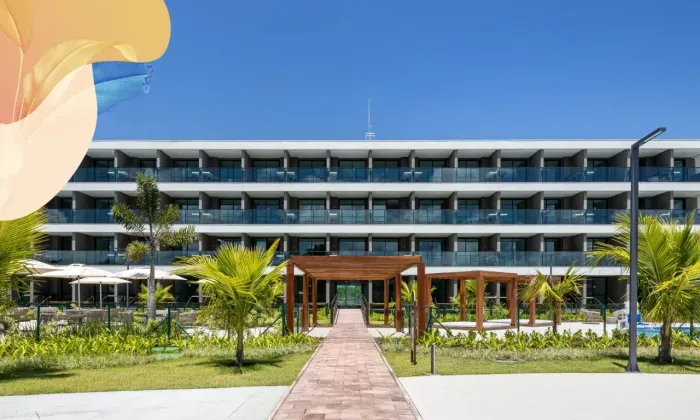 Flat na Praia do Cupe: seu refúgio com jardim e qualidade de vida.