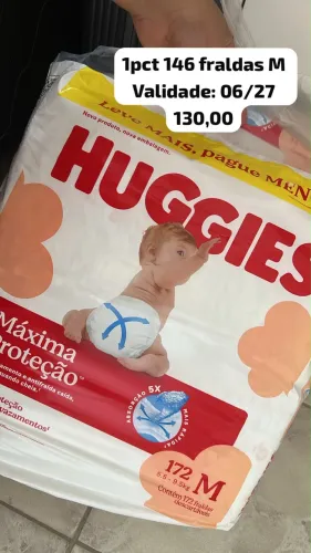Fraldas Huggies