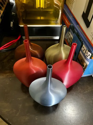 Conjunto de Jarras/Jarrões Decorativos Modernos em Impressão 3D (Várias Cores)