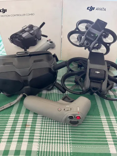 Drone Dji avata 1 completo vende-se ou troca  barato pra vender rápido 