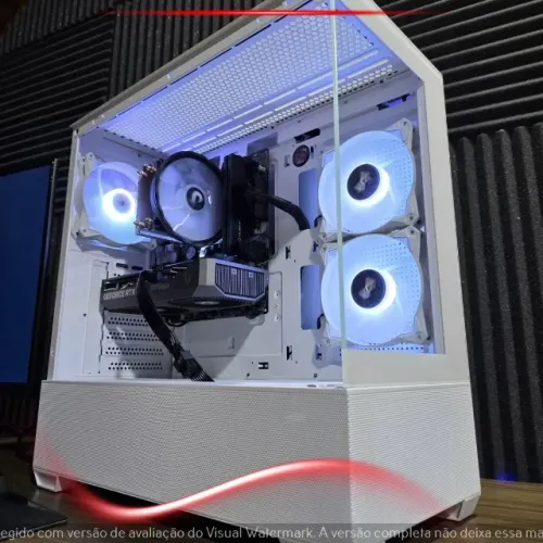 PC Gamer Ryzen 5 5600X RTX 5060 32GB 512GB NVMe ARGB Branco