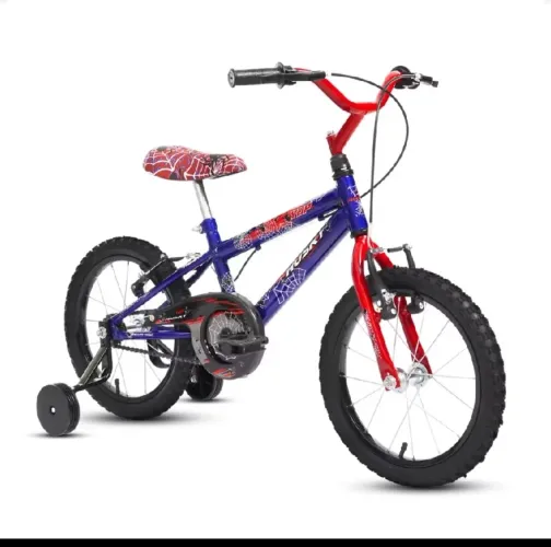 Bicicleta do homem aranha aro16