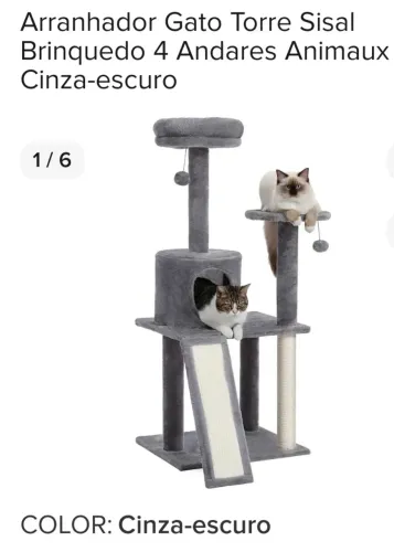 Arranhador de gatos, torre sisal