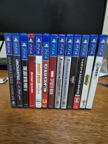 Lote de 13 jogos PS4