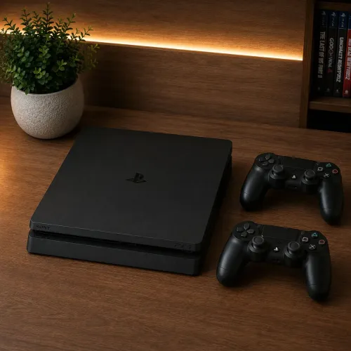 PlayStation 4 Slim 1Tb + 2 Controles