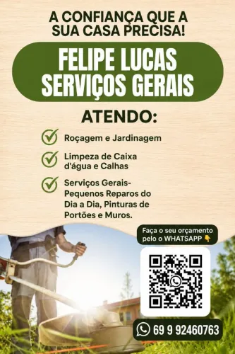 Serviços gerais!