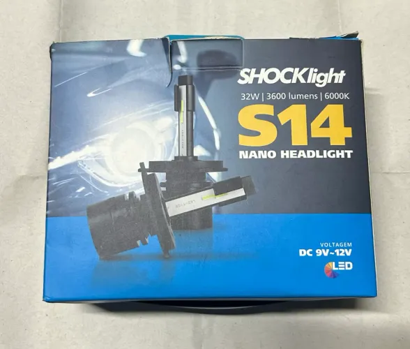 Jogo de Lâmpadas Shocklight H7