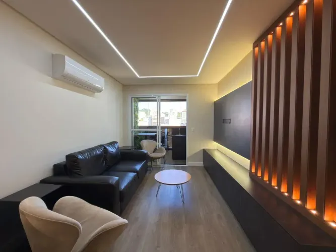 Apartamento mobiliado, decorado e equipado Centro Criciúma/SC