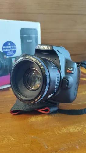 Canon Sl3 + Lente Canon 50mm 1.8