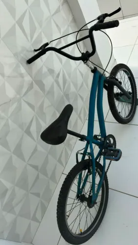 Bicicleta BMX Aro 20 azul (usada) - estilo Cross 