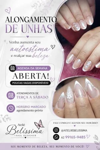 Alongamento de unhas
