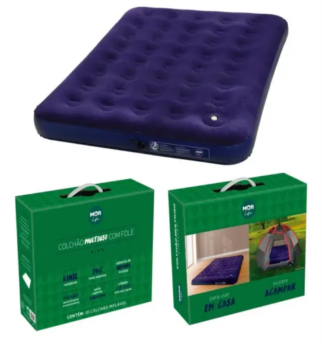 COLCHÃO INFLÁVEL DE CASAL MOR