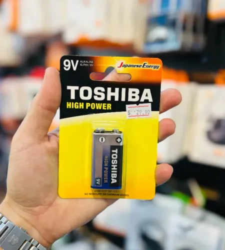 Bateria 9V Toshiba Alcalina