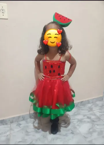 Fantasia infantil melancia