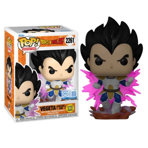Funko Pop! Animation Anime: Vegeta Gallick Gun (Canhão Gallick) Exclusive GLOW #2261