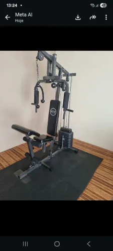 Estação de Musculação WCT FITNESS 80KG com + peso extra