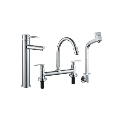 Unidade de Torneira Cromada de Cozinha e Banheiro Q-F ou F - Qualquer Modelo por R$ 150