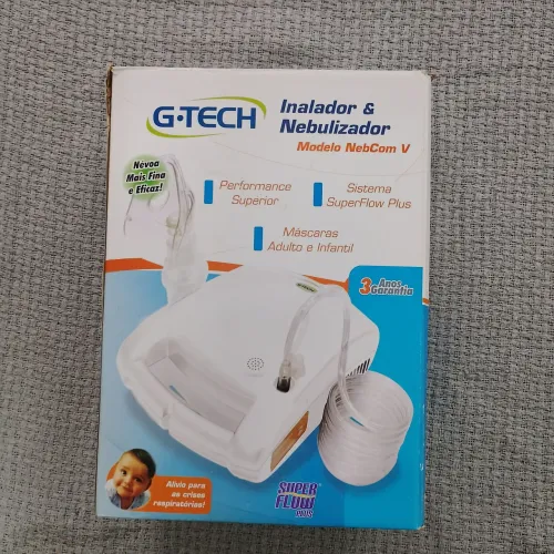 Inalador e Nebulizador NebCom V G-Tech<br>G-Tech<br>Line 48 litros 220v
