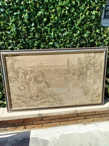 Quadro Tapeçaria Gobelin 125x75cm