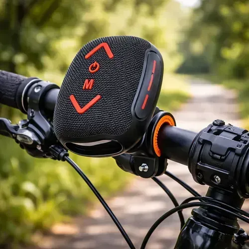 Caixa de Som Bluetooth para Bicicleta e Moto NOVA