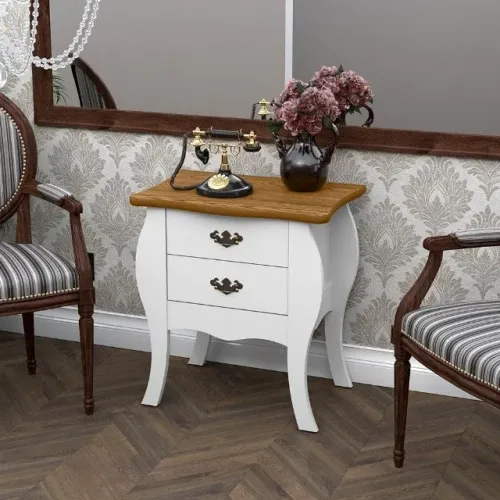 Mesa Cabeceira MDF Laqueado Novo na Promoção