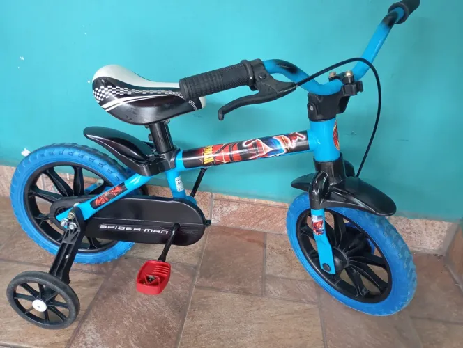 Bicicleta Nathor aro 12 Spiderman 