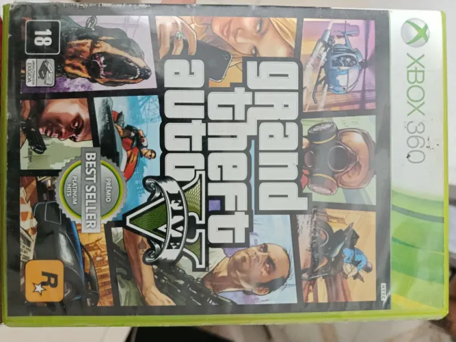 Grand theft auto (GTA) V jogo de xbox 360