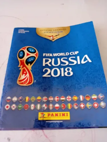 Álbum copa do mundo completa 2018