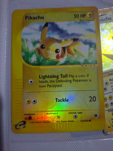 Carta Pikachu Expedition - Reverse Holo