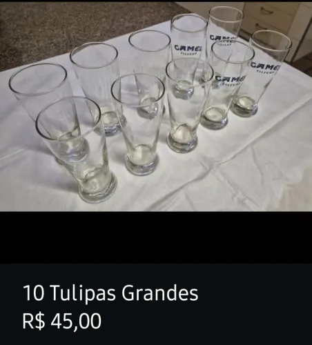Tulipas Grandes e Pequenas... RETIRADA EM JACAREPAGUÁ - RJ