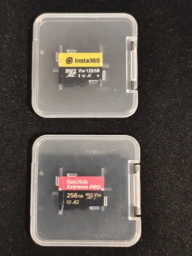 microSD 128gb + 256gb