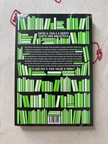 Livro Biblioteca da Meia Noite Lacrado