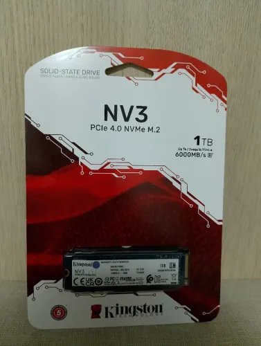 SSS NV3 PCLe 4.0 M.2 1Tera Kingston 