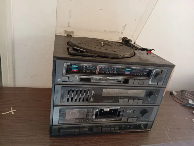 RADIO TAPE 3 em 1 CCE RARIDADE !