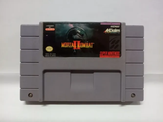 Mortal Kombat 2 super nintendo 