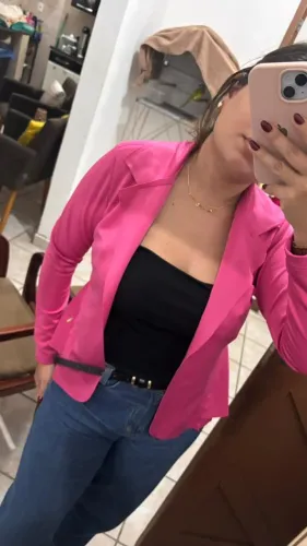 Blazers femininos (vinho e rosa) - Tam P/M