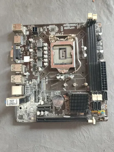 Placa mãe H61 M.2 testada e funcionando