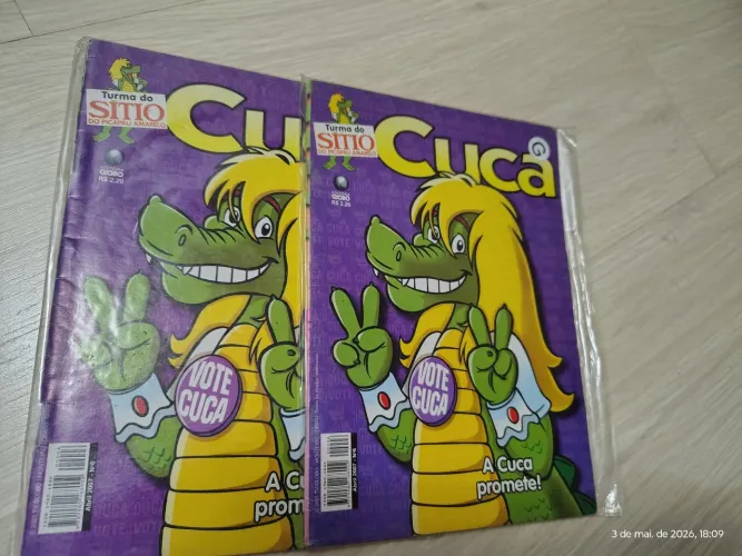 Gibis CUCA da Turma do Sítio do Pica-pau Amarelo, venda avulsa 