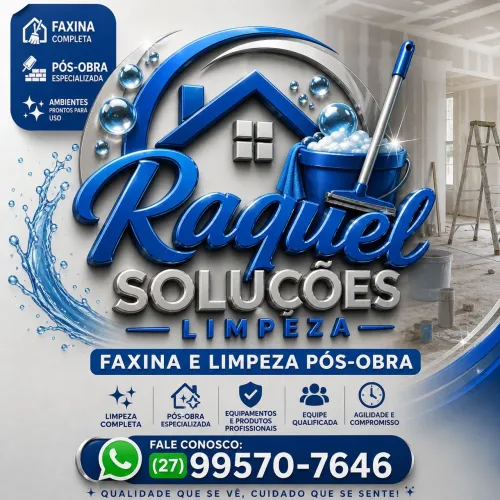 Faxina e limpeza pós obra 