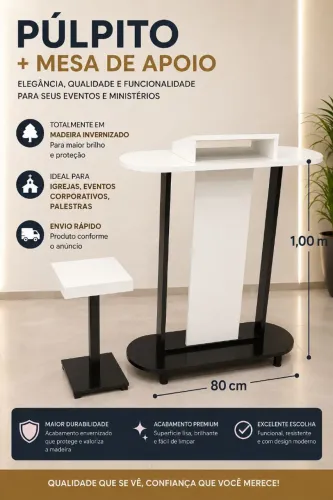 Pulpito Para igreja /palestras 