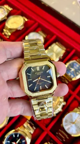 Relógio masculino lançamento atlantis gold