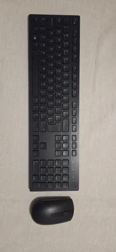 Kit/Combo Mouse e Teclado sem fio Dell