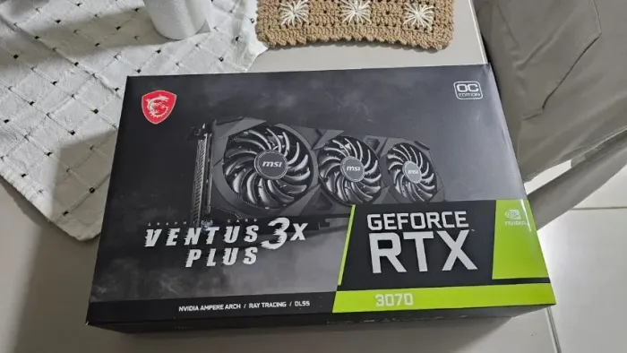  MSI RTX 3070 8GB VENTUS 3X 256bit GDDR6 RGB ZERADA + GARANTIA MELHOR QUE 5060 4060 TI 