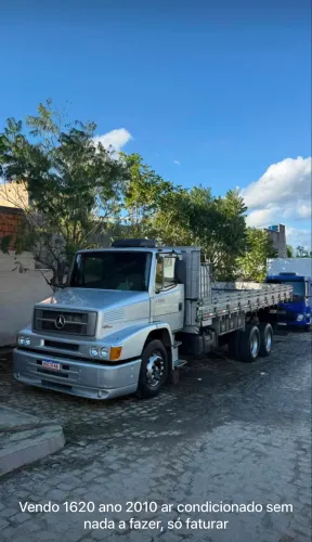 1620 eletrônic com ar condicionado gelando caminhão trabalhando