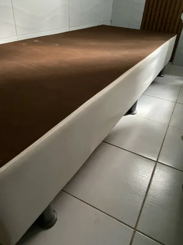Base de cama box solteiro