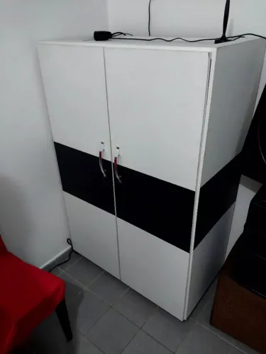 Mesa c 4 cadeiras+Hack+Armário Sapateira